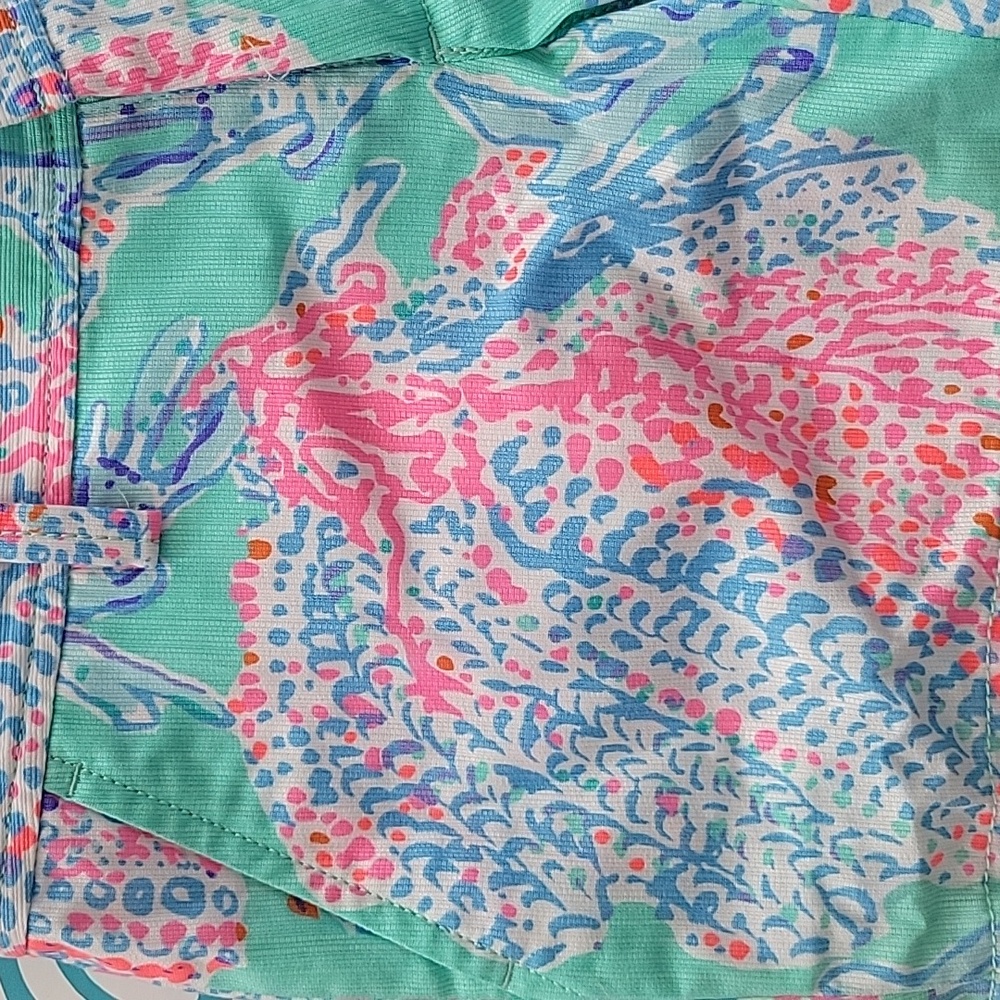 Lilly Pulitzer Callahan shorts, Minty Fresh,00 - Picture 3 of 4
